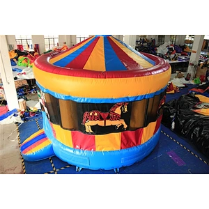 carousel Inflatable jumping castle jumping bouncer inflatable Bouncer-4x4x4M