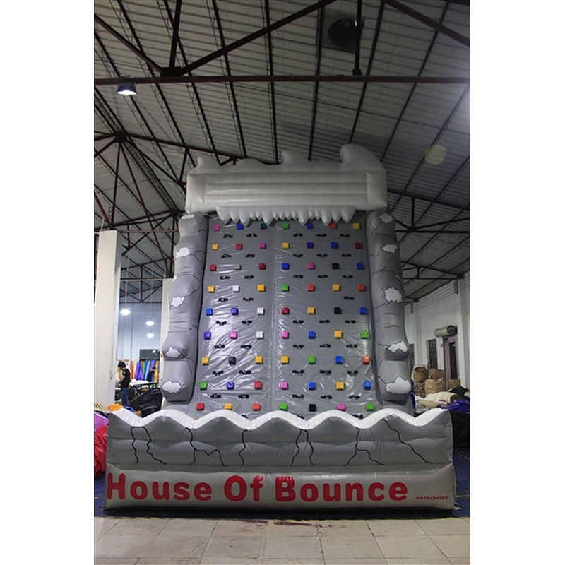 Customized Inflatable Floating Climbing wall, Inflatable Climbing Wall inflatable mountain climbing for sale-5.5x4x6m