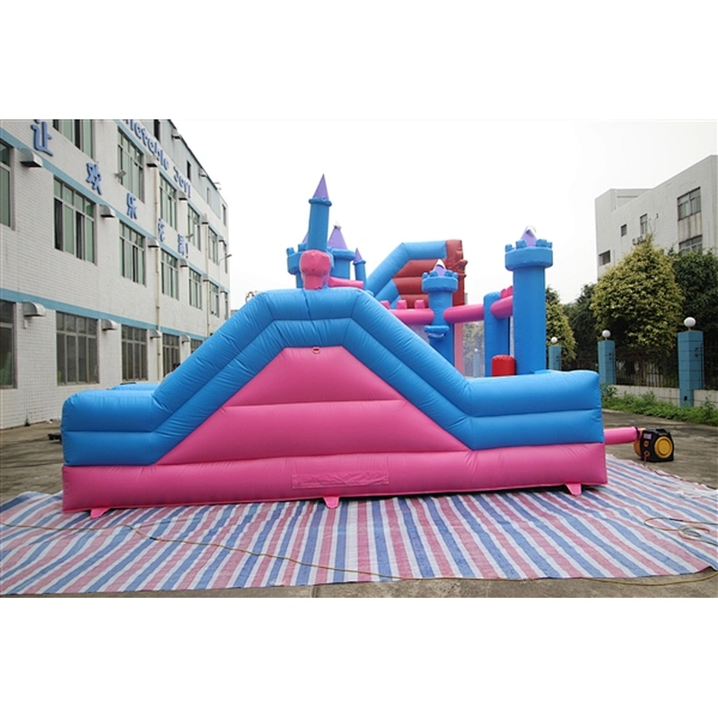 disney princess gathering jumping castle jumping bouncer amusement park fun city inflatable combo Inflatable Bouncer-6x4x4M