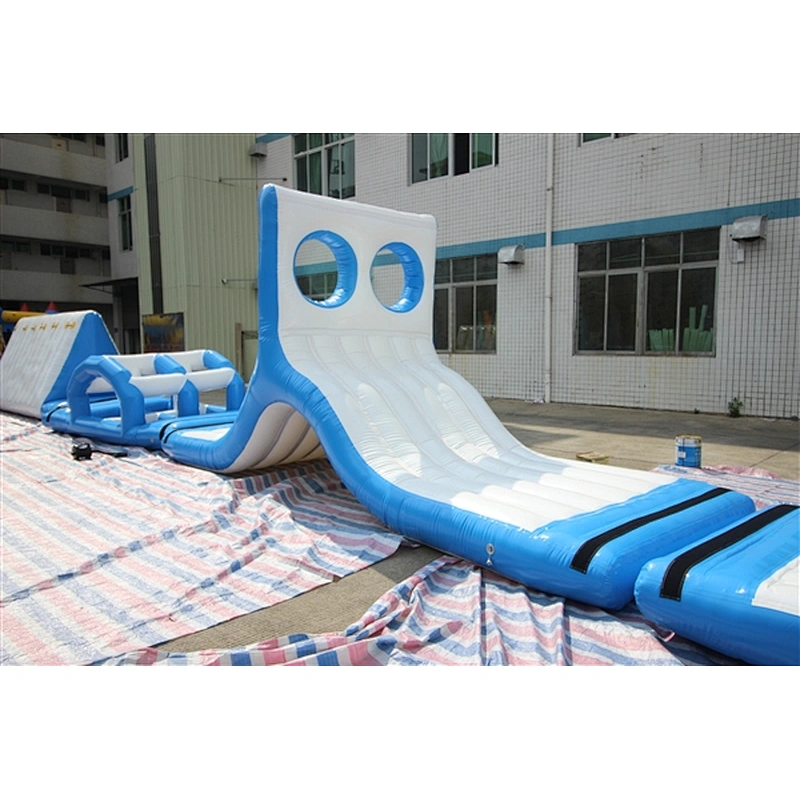 inflatable water obstacle