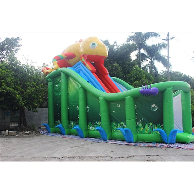 frog monster inflatable bouncer slide Inflatable Slide