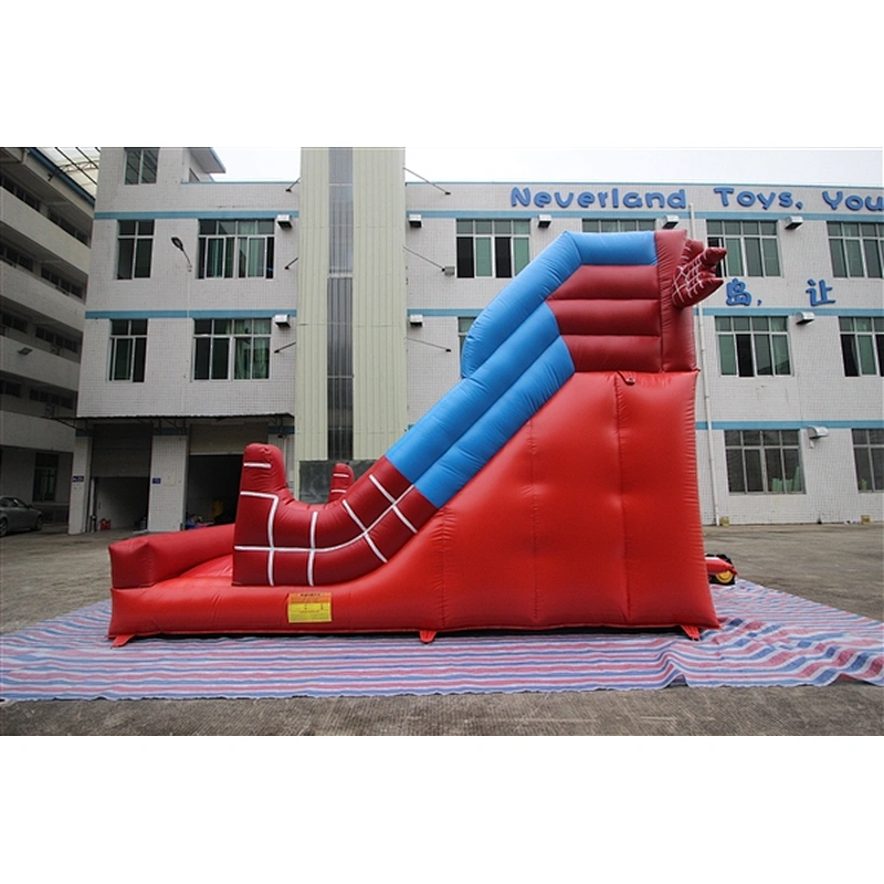 spider man style inflatable bouncer slide Inflatable Slide-6x4x4M