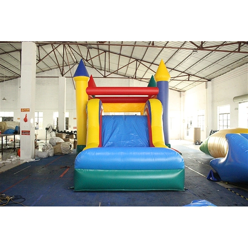 bouncer with slide jumping castle&basic castle&Inflatable Combo-6.4x4.4x4M