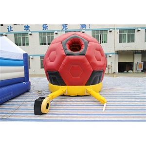 red soccer jumping castle jumping bouncer Inflatable Bouncer-4.5x4M