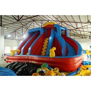 inflatable water slide