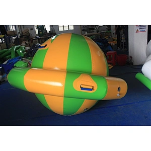 Popular NEVERLAND TOYS Inflatable Water Toys Inflatable Rocker Saturn Rotating Saturn for Crazy Game Hot Sale-2x1.6m