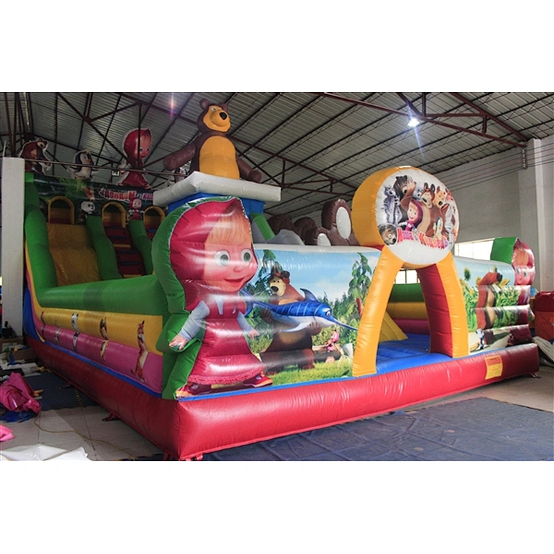 fun city inflatable amusement park-12x7x6M