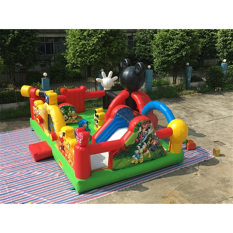 disney mickey and minnie mickey park jumping castle jumping bouncer amusement park fun city Inflatable Bouncer-7x7M