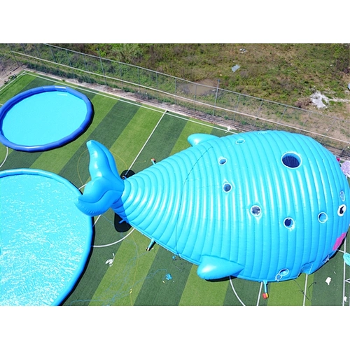 giant inflatable whale inflatable tent large inflatable igloo tent for event-30+13.5m