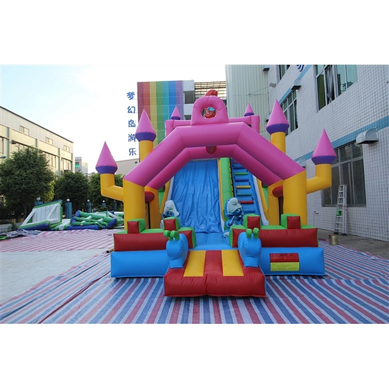 inflatable castle inflatable bouncer slide Inflatable Slide-8x4x7M