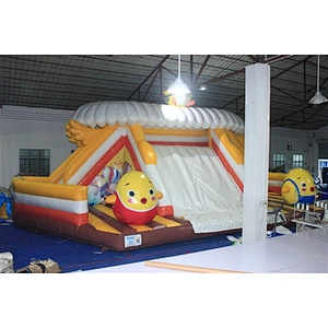 cute chick rock climbing bouncer with slide inflatable combo obstacle course inflatable inflatable obstacle inflatable obstacle course-slide14x6x5.5+rock climbing4.5x4.5x6+bouncer 3m+big cock3m+chick1.5m+arch5.5x1.5x3.5m