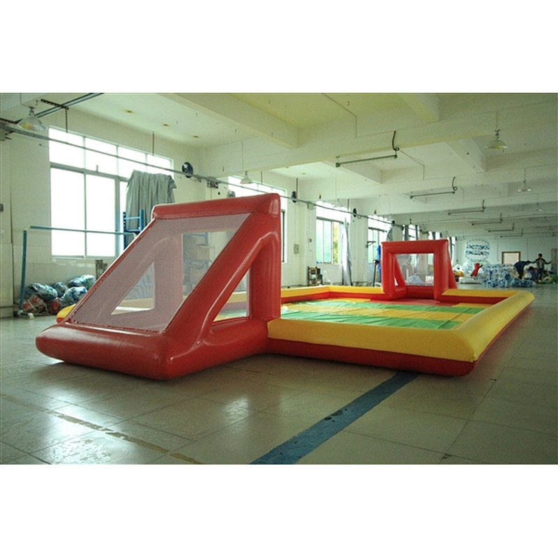 High Quality inflatable human table soccer inflatable soccer field inflatable sport games for sale-10x5M