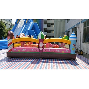 sweet and cute cake bakery doughnut candy jumping castle jumping bouncer Inflatable Bouncer-6x6x2M