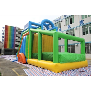 inflatable slide inflatable combo jumping castle inflatable bouncer-11x5x6.8M