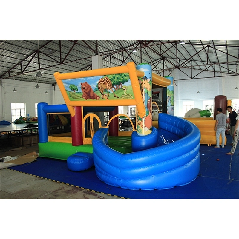 jumping castle jumping bouncer Inflatable Bouncer-5.5x5M