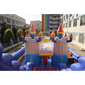 spongebob and Patrick star fun city inflatable amusement park inflatable castle-15x8x6M