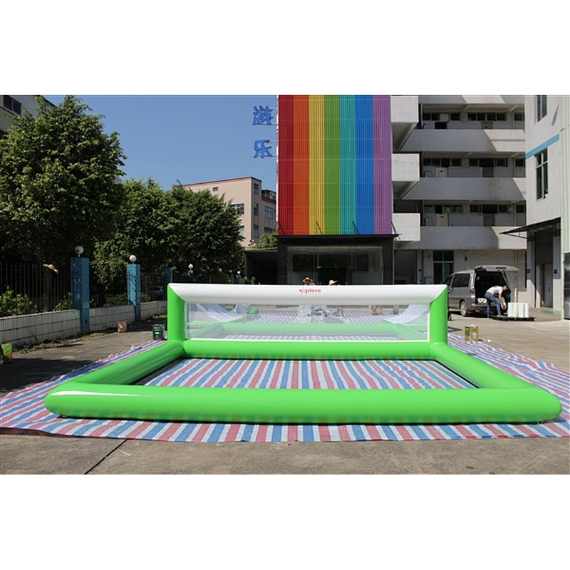 Beach Basketball Giant Soccer Bubble For Football Water Suit Ball Person Inside Inflatable Volleyball Court-8x5m