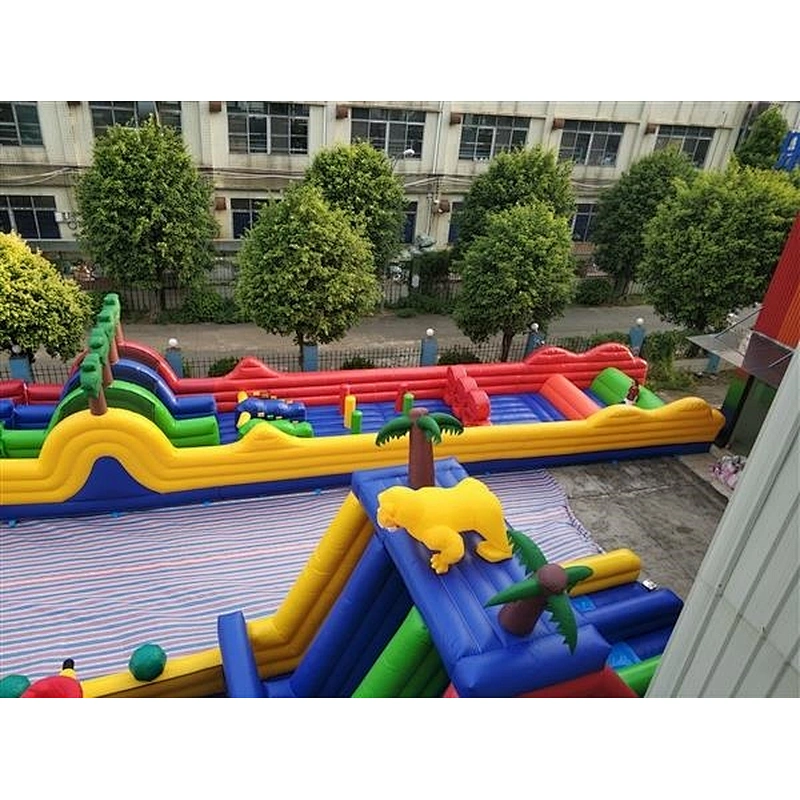 outdoor obstacle course equipment which is belonging to inflatable obstacle course for sale-55M