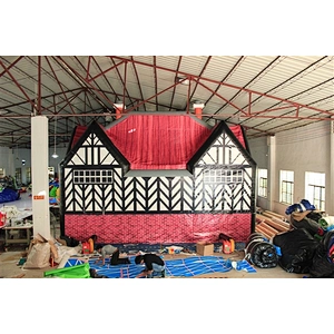 Hot Outdoor Inflatable Party Tent House Inflatable Bar Inflatable pub for sale-5x8x6.2M