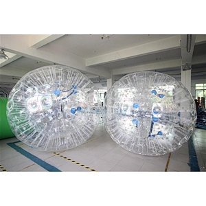 walking Balls Latest Kids Aqua Bubble Water Roller Rolling Zorb Wrecking Ball Volleyball Court Inflatable Human Balloon For Sale-2.4m