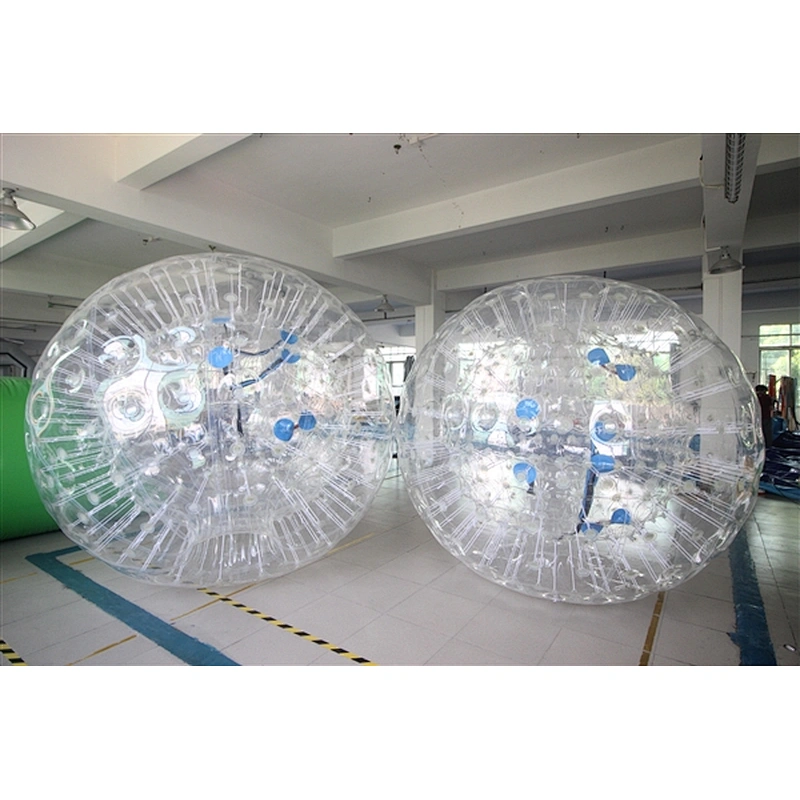 walking Balls Latest Kids Aqua Bubble Water Roller Rolling Zorb Wrecking Ball Volleyball Court Inflatable Human Balloon For Sale-2.4m