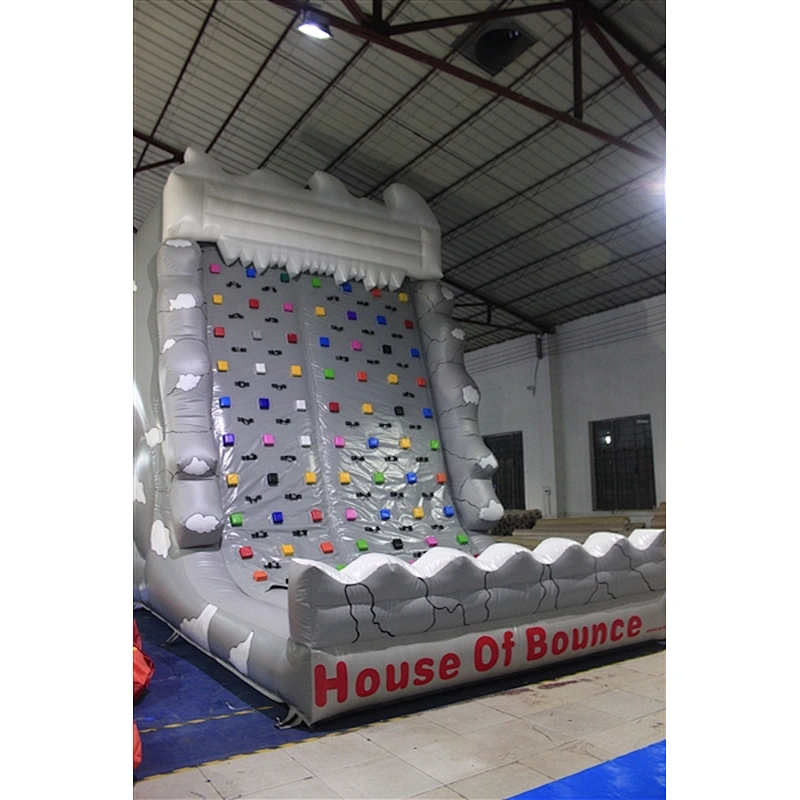 Customized Inflatable Floating Climbing wall, Inflatable Climbing Wall inflatable mountain climbing for sale-5.5x4x6m