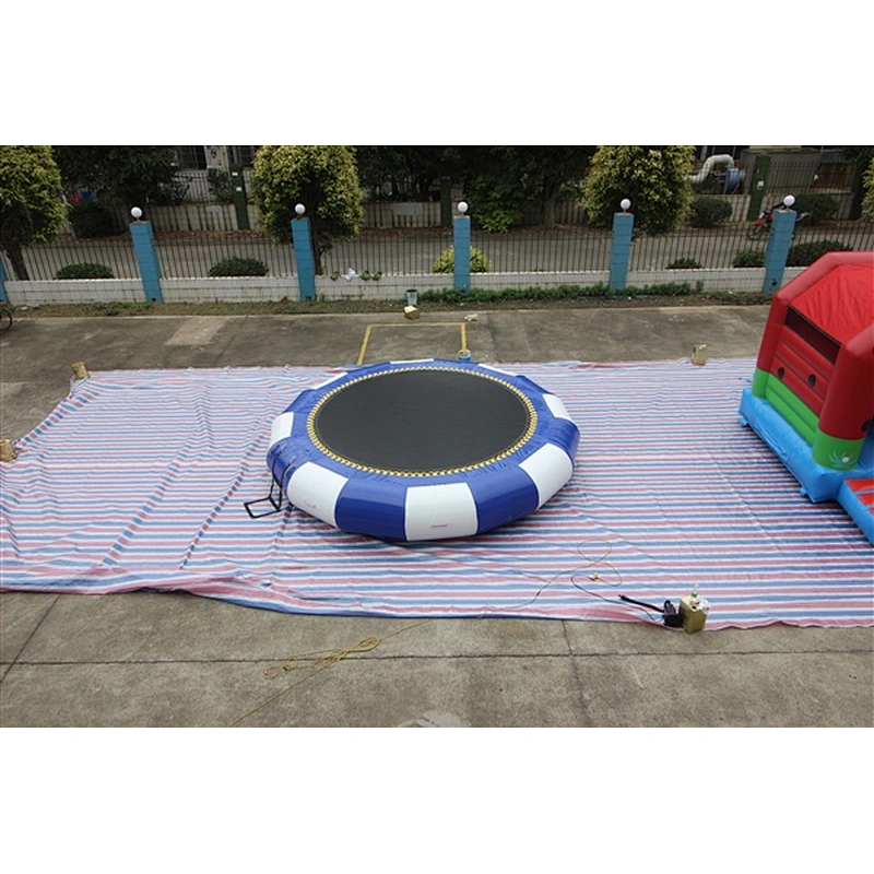 Customized Floating Water Toys Inflatable Water Jumping for Adults Inflatable Water Trampoline Hot Sale-5m