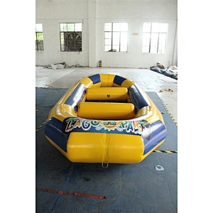 inflatable Water Toys Inflatable Water Raft Rowing Boat for Outdoor Commercial Water Park-3.81x1.85M
