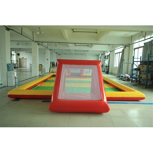 High Quality inflatable human table soccer inflatable soccer field inflatable sport games for sale-10x5M