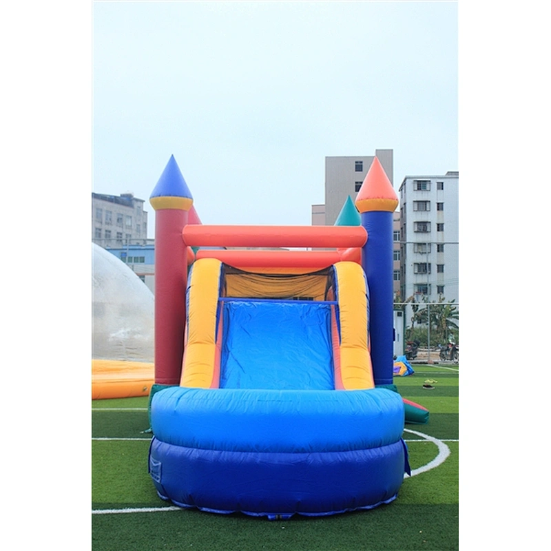 bouncer with slide jumping castle&basic castle&Inflatable Combo-9x3.5x4M