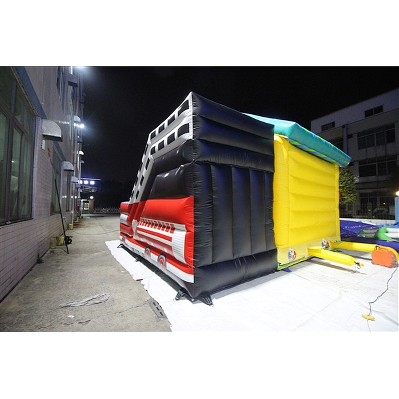 cabin house jumping castle jumping bouncer Inflatable Bouncer-6x5x4.5M
