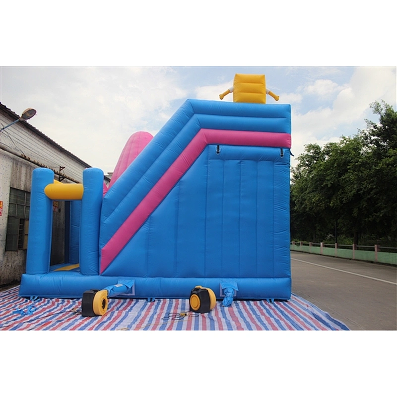 spongebob and Patrick star fun city inflatable amusement park-9x6x5M