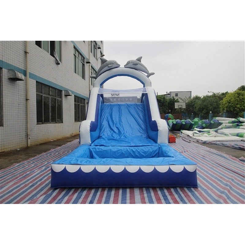 giant inflatable water slide for sale-7x3x5M