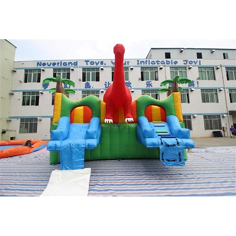 dinosaur inflatable water slide-20x3M