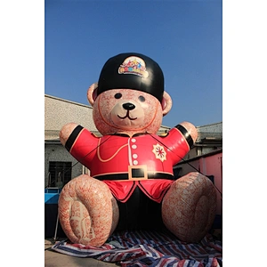 Customized shapes advertising cartoon for promotions,Advertising Model Bear Shape Inflatable Product Shape-8m