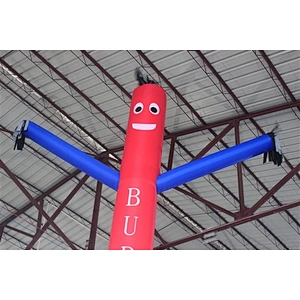 Cube Advertising Shape Sky Best Quality Inflatable Air Dancer-6m