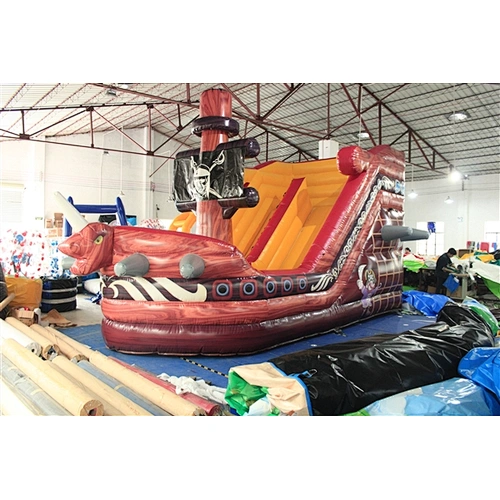 pirate boat pirate theme fun city inflatable amusement park-7x4M