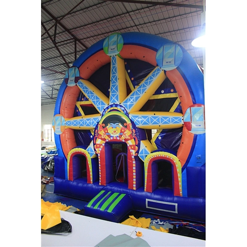 Ferris wheel jumping castle jumping bouncer Inflatable Bouncer-5.5x5.5x4.5M