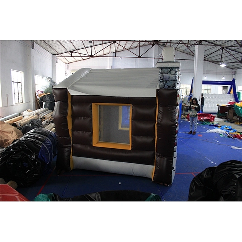 Hot sale giant inflatable santa grotto for your choice-2.5x2.5x2M
