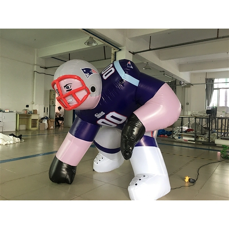 inflatable half-squatting Rugby player-1.5m
