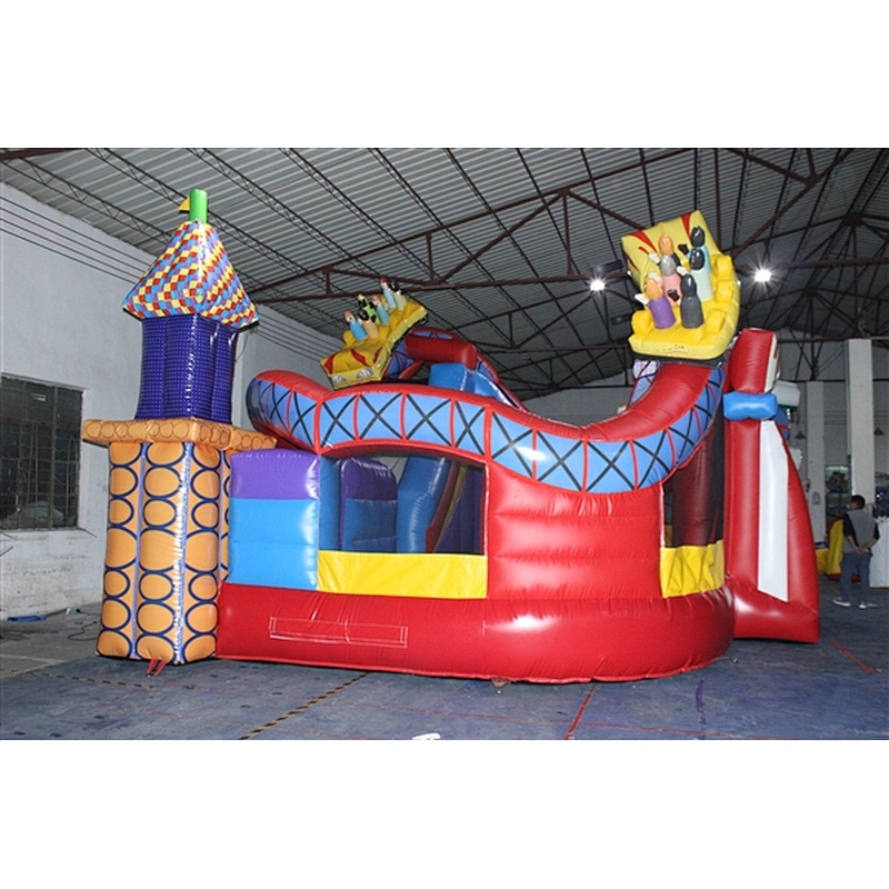 playground tickets with ferris wheel fun city inflatable amusement park-7x6x4M
