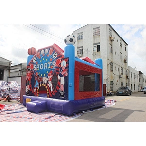sports jumping castle jumping bouncer Inflatable Bouncer-4x4x4M