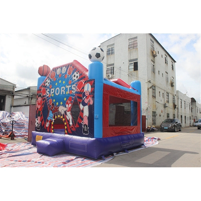 sports jumping castle jumping bouncer Inflatable Bouncer-4x4x4M