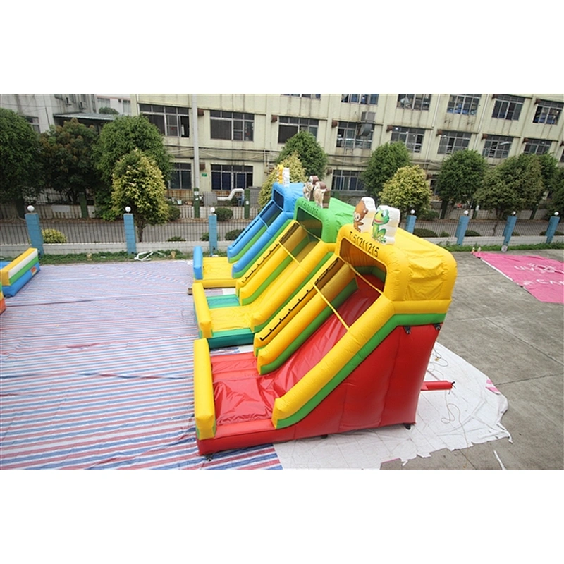 colorful slide basic slide Inflatable Slide-5x3x5.3M