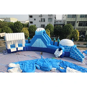 Water Slide For Adult Large Swimming Pool Water Park Pop For Sale-21.5x21.5