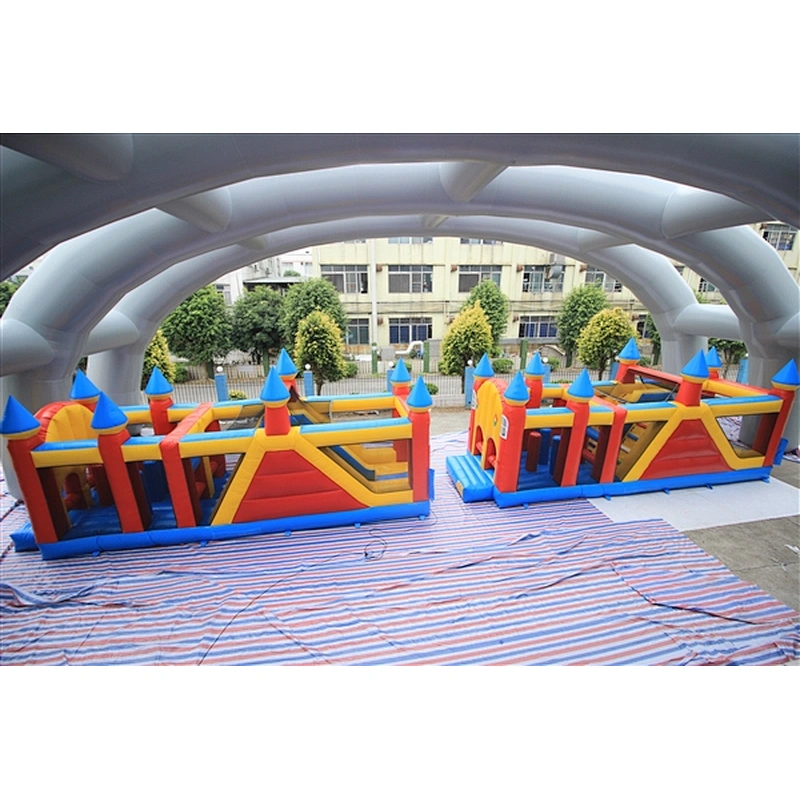 obstacle course inflatable inflatable obstacle inflatable obstacle course-9.5x3x4M