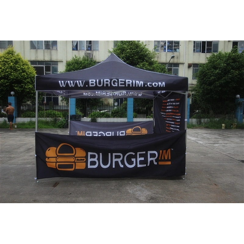 customized burger tent for advertisement-3x3m