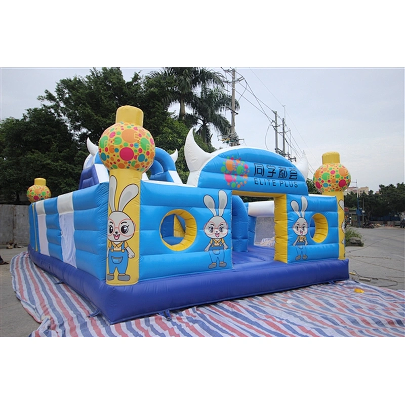 fun city inflatable amusement park advertisement customized