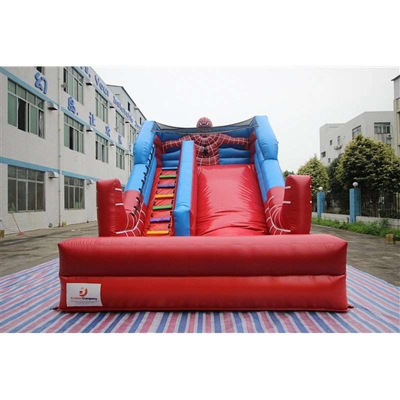 spider man style inflatable bouncer slide Inflatable Slide-6x4x4M