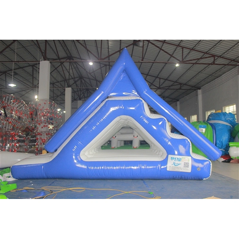 Triangle slide products Inflatable water park equipment ,inflatable water play equipment for water park-4x4x3M